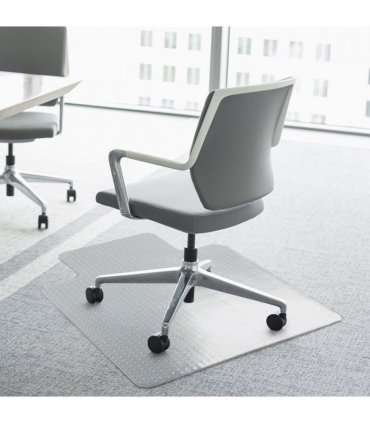 Office Carpet Protector Chair Mat Spike Non Slip Chairmat Frosted HOMCOM