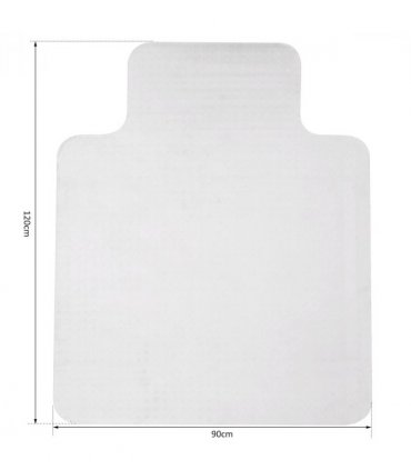 Office Carpet Protector Chair Mat Spike Non Slip Chairmat Frosted HOMCOM