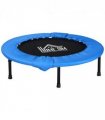 Foldable Mini Fitness Trampoline Exercise Rebounder Jumper, Blue HOMCOM