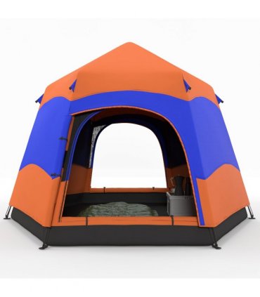 4 Person Pop Up Tent Camping Festival Hiking Shelter Family Portable Outsunny