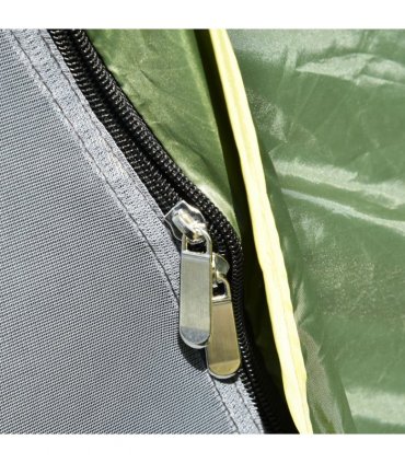 POP-UP TENT: Green 190T Polyester 140H x 210L x 210Wcm Camping Festival Hiking