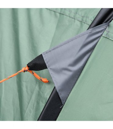 Camping Tent Dome Tent Pop-up Design with 4 Windows for 4-5 Person Outsunny