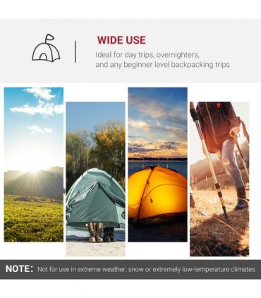 3 Man Camping Tent w/ 2 Rooms Porch Vents Rainfly Weather-Resistant Outsunny