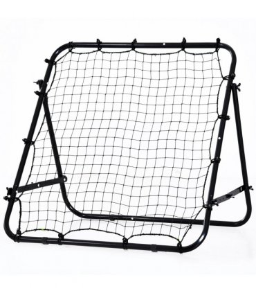 Rebounder Net Kids Adults Football Training Aid Practice Adjustable  HOMCOM