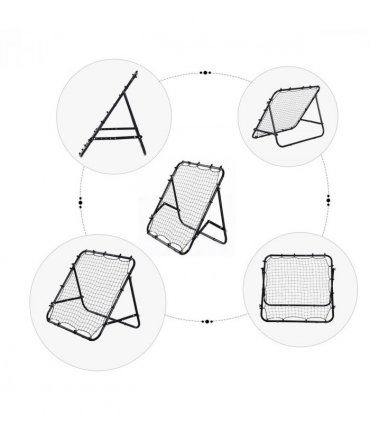 Rebounder Net Kids Adults Football Training Aid Practice Adjustable  HOMCOM