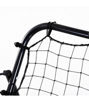 Rebounder Net Kids Adults Football Training Aid Practice Adjustable  HOMCOM