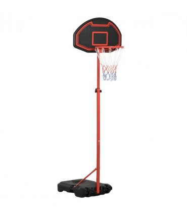 200-250cm Adjustable Basketball Hoop Backboard  w/ Wheels For Kids HOMCOM