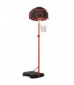 200-250cm Adjustable Basketball Hoop Backboard  w/ Wheels For Kids HOMCOM