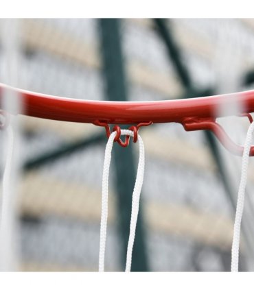 200-250cm Adjustable Basketball Hoop Backboard  w/ Wheels For Kids HOMCOM