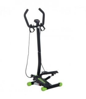 Stepper Step Machine w/ Resistance Bands Fitness Exercise Workout HOMCOM
