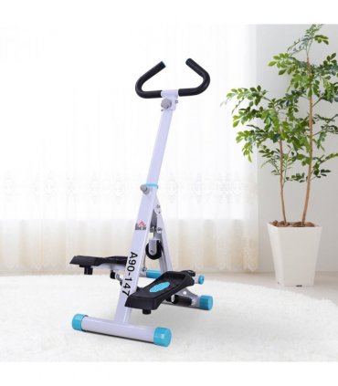 Stepper Fitness Exercise Handle Bar Machine Cardio Foldable Workout HOMCOM