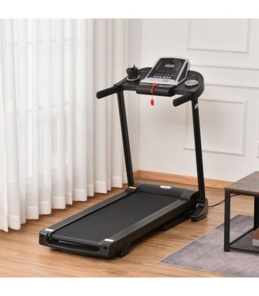 Folding 12km/h Electric Treadmill Running Machine Incline LED Display HOMCOM