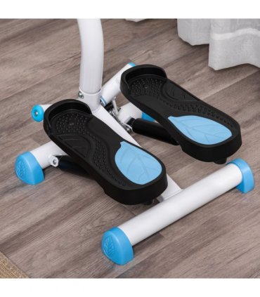 Twister Stepper Height Adjustable Step Machine w/ LCD Screen, Blue HOMCOM