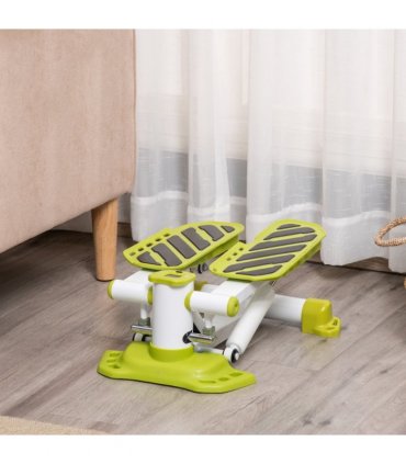 Portable Mini Stepper Step Machine Metal White 21H x 34W x 48Lcm 32L x 14Wcm
