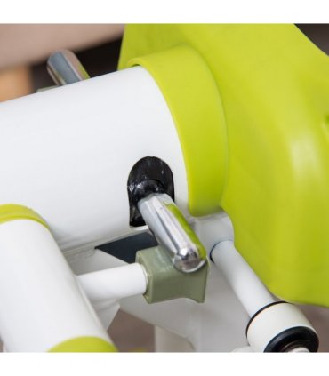 Portable Mini Stepper Step Machine Metal White 21H x 34W x 48Lcm 32L x 14Wcm
