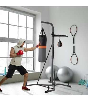 Punchbag & Speedball Boxing Station Frame Freestanding Training Home HOMCOM
