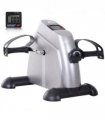 Mini Exercise Bike Portable Pedal Manual Machine Indoor Fitness Silver HOMCOM