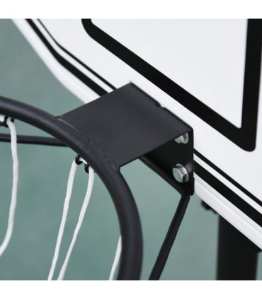 Basketball Stand and  94-123cm Height Adjustable Hoo For Pool Side HOMCOM