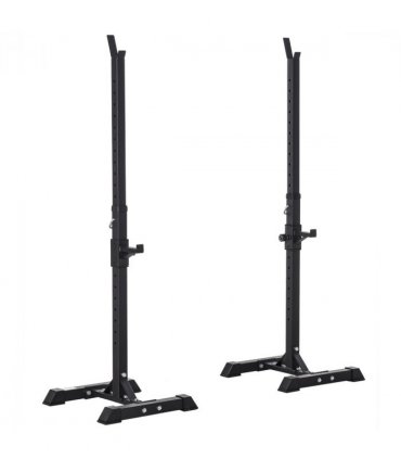 Squat Stand Barbell Spotter Black H46.5cm x W46.5cm x D2.5cm High Quality