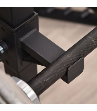 Squat Stand Barbell Spotter Black H46.5cm x W46.5cm x D2.5cm High Quality