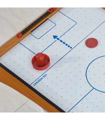 Mini Air Hockey Tabletop Game w/ 2 Pucks Pushers Fan Scoreboard  HOMCOM