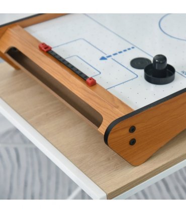 Mini Air Hockey Tabletop Game w/ 2 Pucks Pushers Fan Scoreboard  HOMCOM