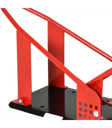 Motorcycle Wheel Chock 8-15.5 cm Metal Holder For Truck And Trailer HOMCOM