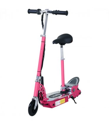 Teen Foldable Electric Scooter Electric Battery 120W w/ Brake Kickstand HOMCOM