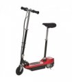 Kids Foldable Electric Powered Scooters 120W Toy w/ Brake Kickstand Red HOMCOM