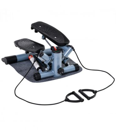 Mini Stepper Step Machine w/ Cushion Mat for Leg Arm Full Body Training HOMCOM