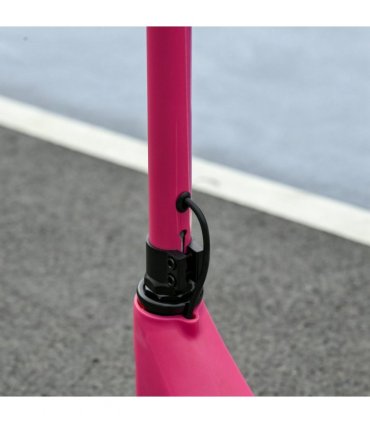 120W Electric Scooter w/ Battery Level Display, Rear Break - Pink HOMCOM