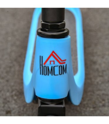120W Electric Scooter w/ Battery Level Display, Rear Break - Blue HOMCOM