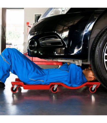 Mechanic Vehicle Creeper Rolling Moulded Workshop Garage Assistance Durhand