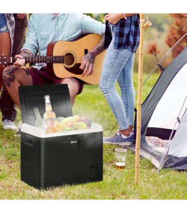 50L Car Refrigerator 12V Portable Freezer for Camping, Driving Outsunny