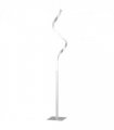 Spiral Floor Lamp for Living Room with 3 Adjustable Brightness, Silver HOMCOM