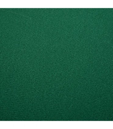 8 Player Folding Games Poker Table Chip Cup Holder Steel Base Felt  HOMCOM