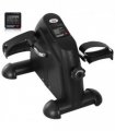 Mini Exercise Bike Portable Pedal Manual Machine Indoor Fitness Black HOMCOM