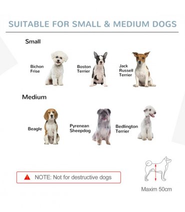 Freestanding Pet Gate w/ 2 Support Feet for Doorways Stairs White Pawhut