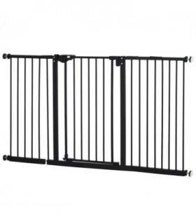 Adjustable Safety Gate 3 Extensions and Four Adjustable Screws,  Pawhut