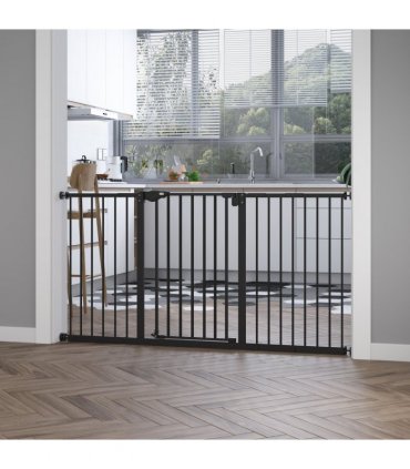 Adjustable Safety Gate 3 Extensions and Four Adjustable Screws,  Pawhut
