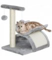 Cat Tree Plush Scratcher Activity Play Center Tunnel Dangling Ball