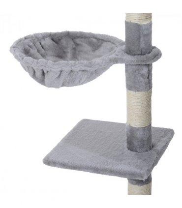 Deluxe Cat Tree Climb Post Kitten Scratching Condo Furniture Activity Pawhut