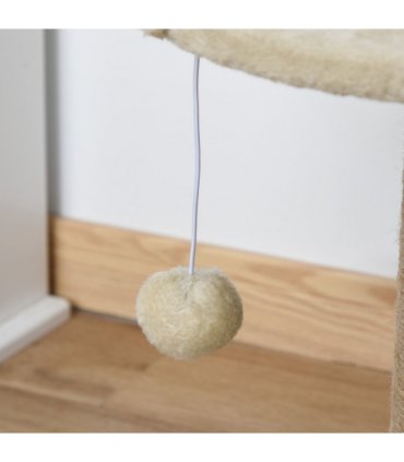 Cat Tree Tower Activity Center Climbing Stand with Scratching Posts Pawhut