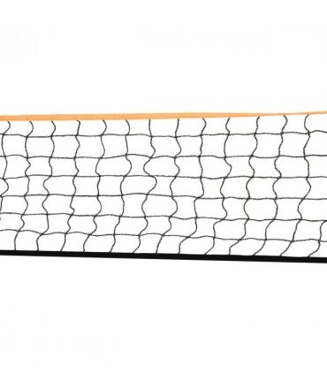 Foldable Badminton Net Set Yellow Blue Plastic PE 286L x 33W x 157H cm
