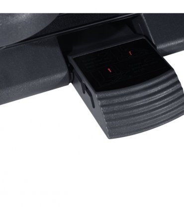 Footrest 3 Position Tilting Foot Rest Adjustable Massage Home Office Black