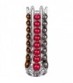 VINSANI 48 POD CHROME COFFEE POD STAND 1010347