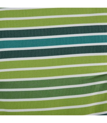 2 PCS Patio Bench Swing Chairs Garden Chairs 2 Seat Cushion Mat Strips Green