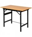 Workbench Portable Foldable Steel MDF Yellow Black 100L x 60W x 75.5Hcm