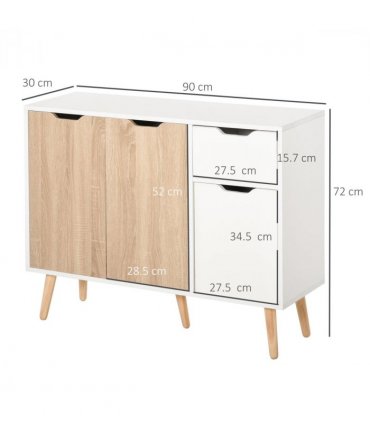 Storage Cabinet Sideboard with Drawer Bedroom, Living Room, Home Office