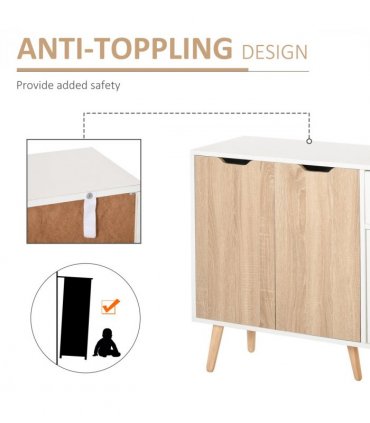 Storage Cabinet Sideboard with Drawer Bedroom, Living Room, Home Office